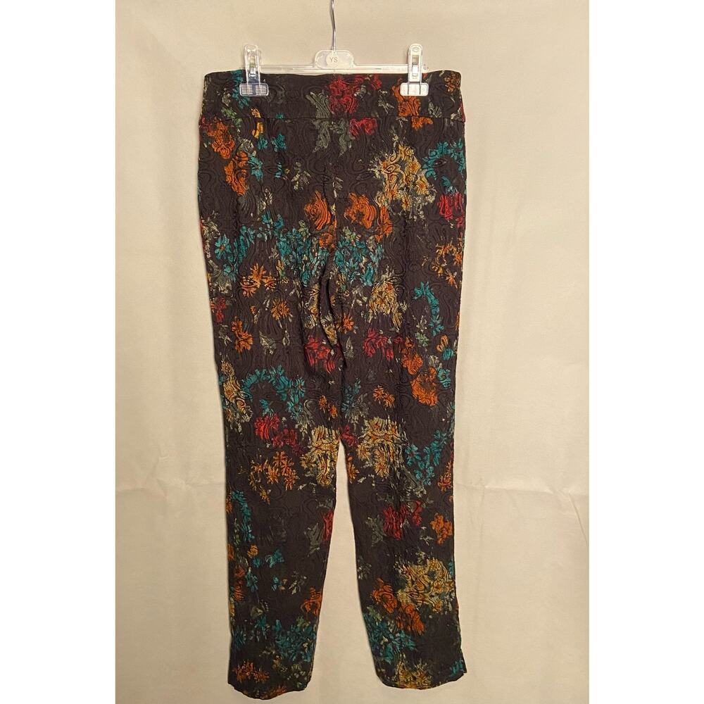 Lisette L - Boho-Chic Paisley Print Pants, Size 12 - Picture 4 of 5